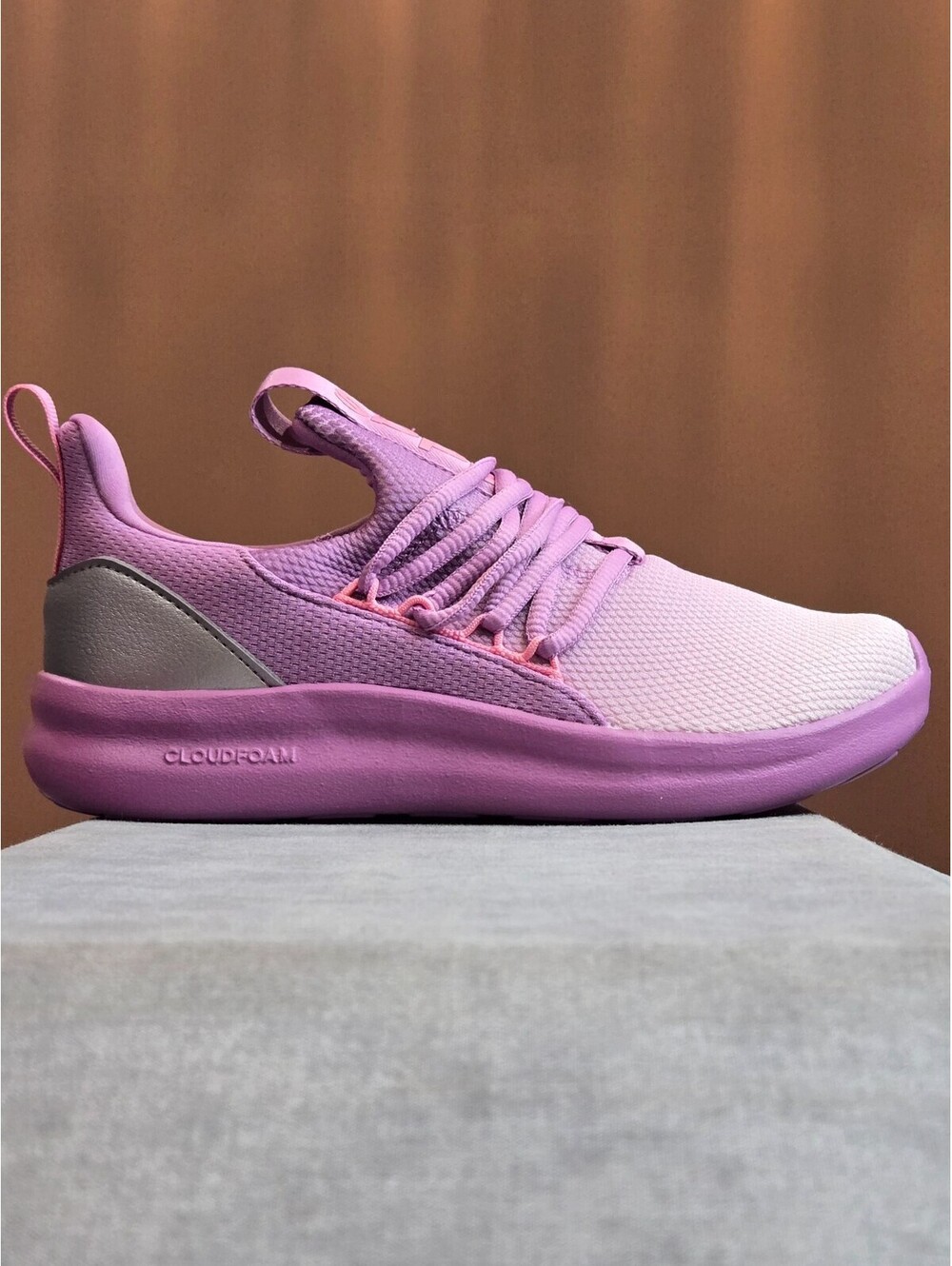 adidas Lite Racer Adapt 7.0 - Pink / Purple / Silver (JS5017) Youth Size 4Y NIB